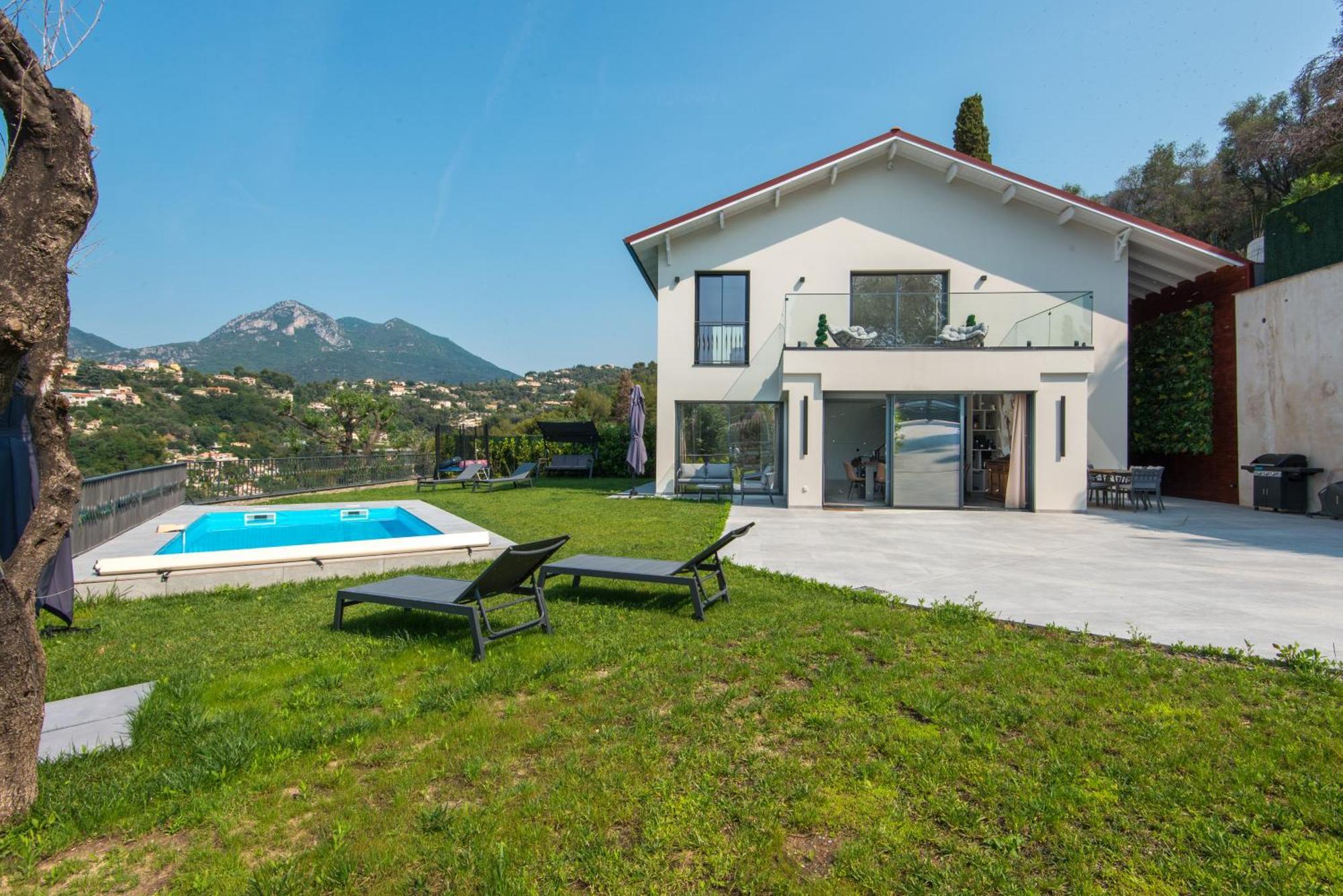 Jolie Maison Au Calme Menton Exterior foto